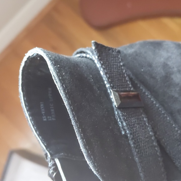 Size 12M Karen Scott black boots - Picture 7 of 8